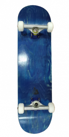 Premium 8,125" Deep Blue Maple Skateboard Complete